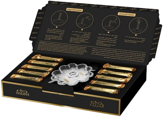NABEEL Al Bashiq Bakhoor Set - BOX